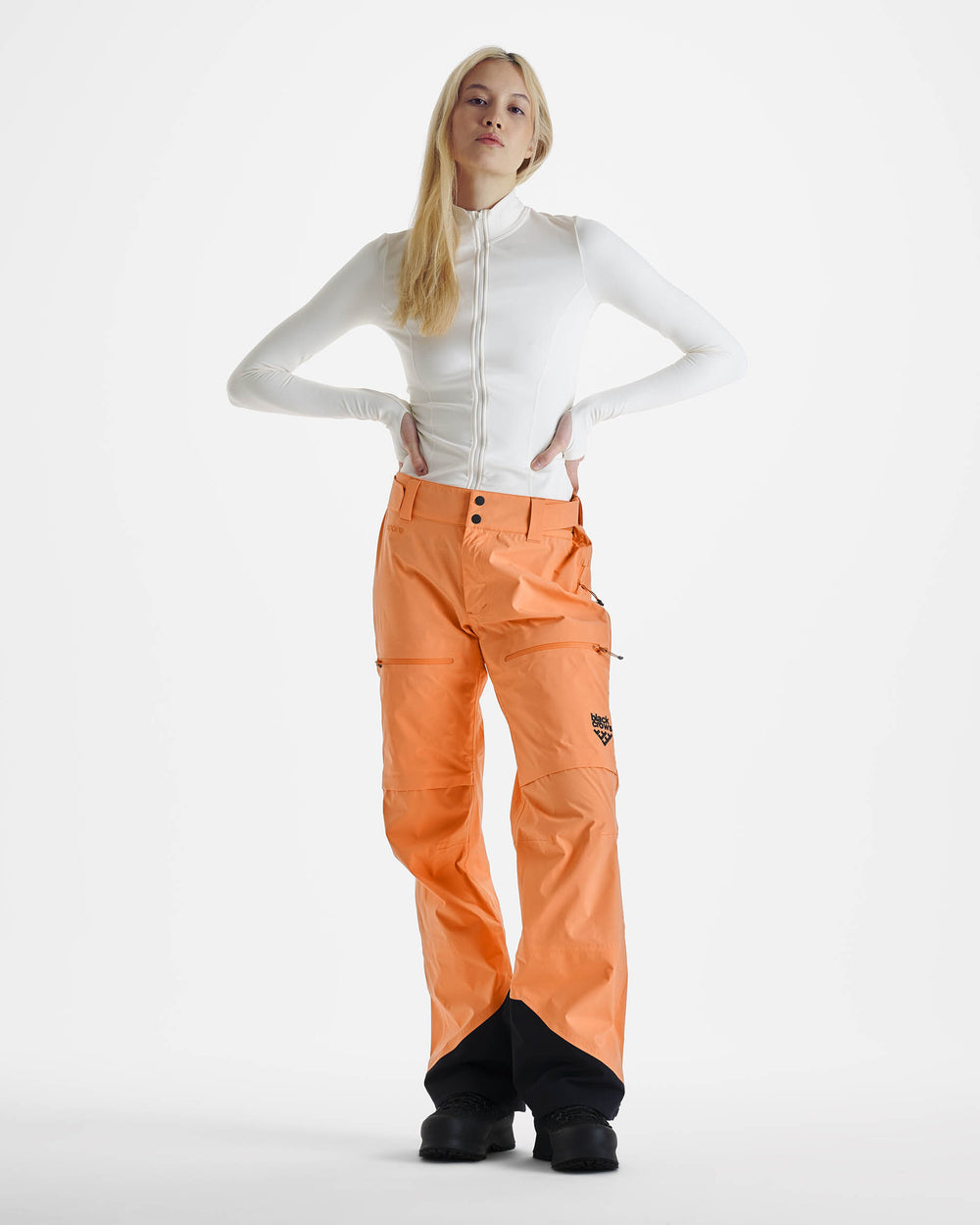 SKIP☆彡 Boys Jacobs Half Zip T-Neck - Black – Spyder