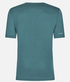 T-Shirt Männer Merino-Kurzarmshirt Blend