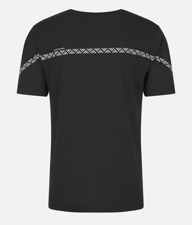T-Shirt Herren Merino-Kurzarmshirt Line 