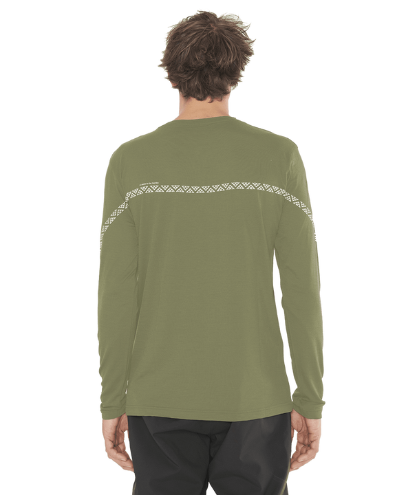 T-Shirt Homme Merino Manches Longues Line  